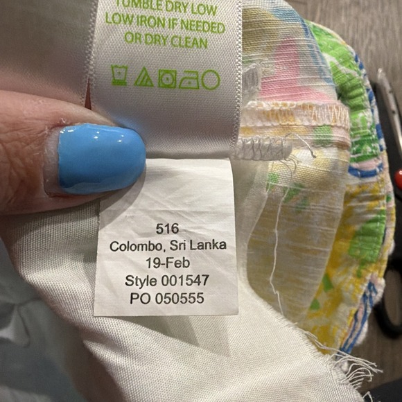 Lilly Pulitzer Cheek to Cheek Patty Skirt 60th Anniversary Size 12 - Picture 7 of 11